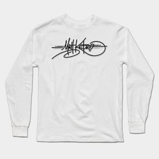 MattKetmo Signature Graffiti White T-Shirt Long Sleeve T-Shirt